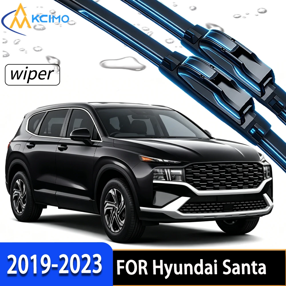 Premium High-Performance Front Windscreen Wiper Blades with Durable Rubber, Direct Fit for Hyundai Santa Fe TM 2019-2023
Premium High-Performance Front Windscreen Wiper Blades with Durable Rubber, Direct Fit for Hyundai Santa Fe TM 2019-2023