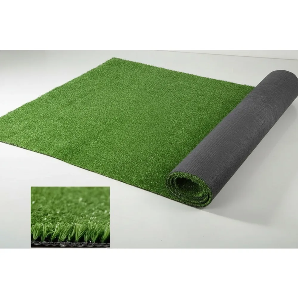 4FT x 6FT Artificial Turf Grass Mat, 0.4 Inch Soft Pet-Friendly Lawn Rug with Drainage for Garden Party Wedding
4FT x 6FT Artificial Turf Grass Mat, 0.4 Inch Soft Pet-Friendly Lawn Rug with Drainage for Garden Party Wedding