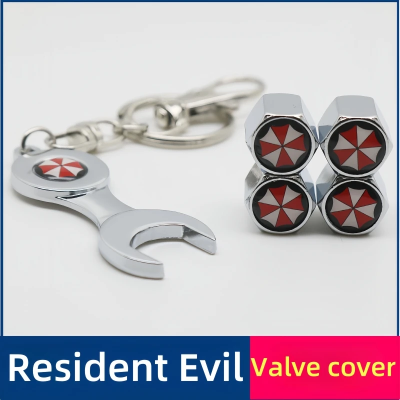 Resident Evil Pattern Tire Valve Caps, Personalized Metal Valve Covers for Volkswagen, Toyota, Renault, Kia
Resident Evil Pattern Tire Valve Caps, Personalized Metal Valve Covers for Volkswagen, Toyota, Renault, Kia