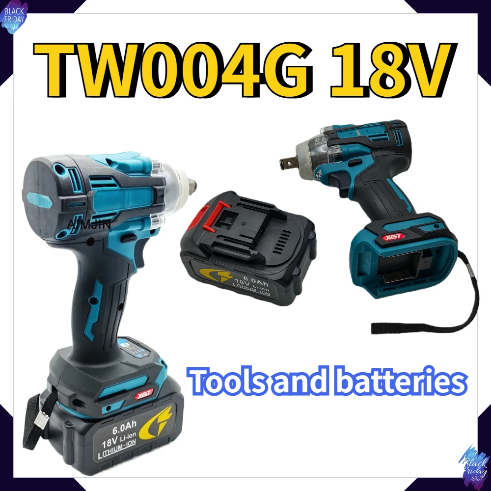 For Makita 18V Battery AIMJIN TW004G 18V Brushless Electric Screwdriver Rechargeable Drill Driver
For Makita 18V Battery AIMJIN TW004G 18V Brushless Electric Screwdriver Rechargeable Drill Driver