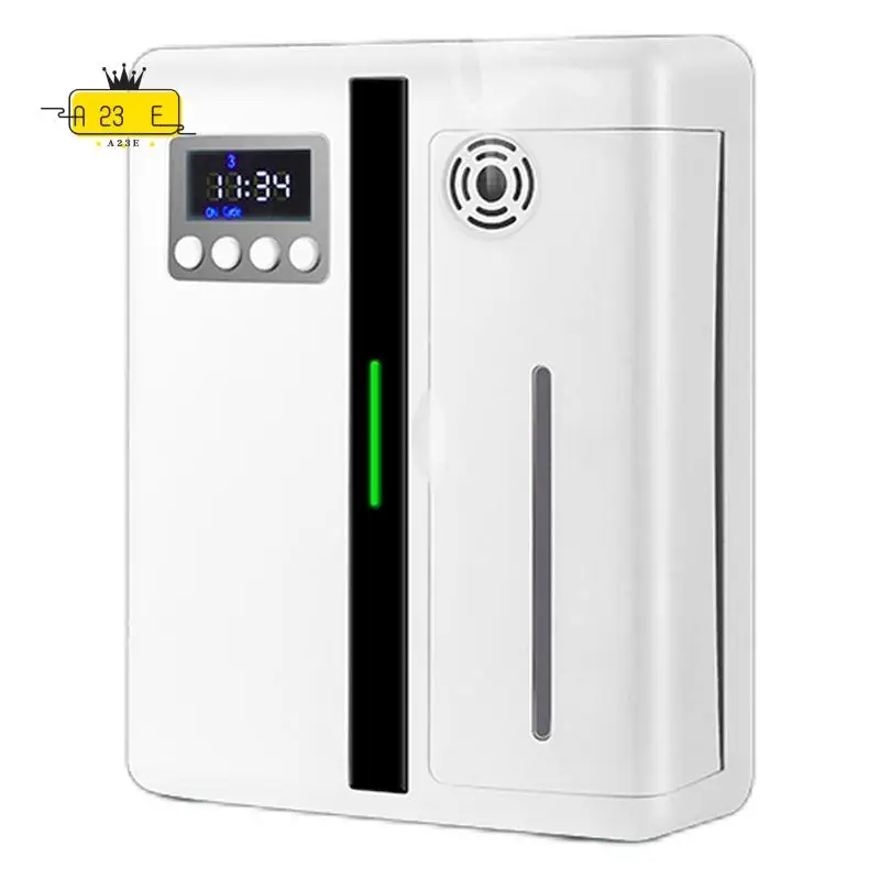 A23E-Air Purifier Wall-Mounted Hotel 160Ml Aroma Diffuser, Fan-Shaped Interior Fan, Dadi Hotel Lobby Aromatherapy Machine(US)
A23E-Air Purifier Wall-Mounted Hotel 160Ml Aroma Diffuser, Fan-Shaped Interior Fan, Dadi Hotel Lobby Aromatherapy Machine(US)