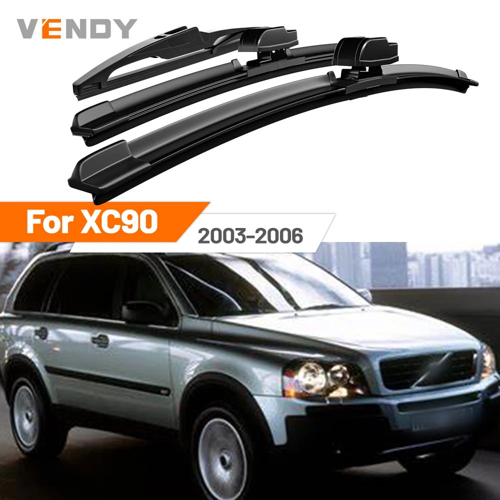 For Volvo XC90 2003-2006 2004 2005 Front & Rear Windshield Wiper Blades Windscreen Wipers Set Accessories
For Volvo XC90 2003-2006 2004 2005 Front & Rear Windshield Wiper Blades Windscreen Wipers Set Accessories