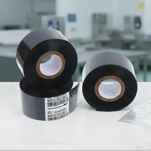30mm*100m Black Thermal Printing Ribbon, FC2 Heat Transfer Ink Tape for Date Stamping Printer Machine
30mm*100m Black Thermal Printing Ribbon, FC2 Heat Transfer Ink Tape for Date Stamping Printer Machine