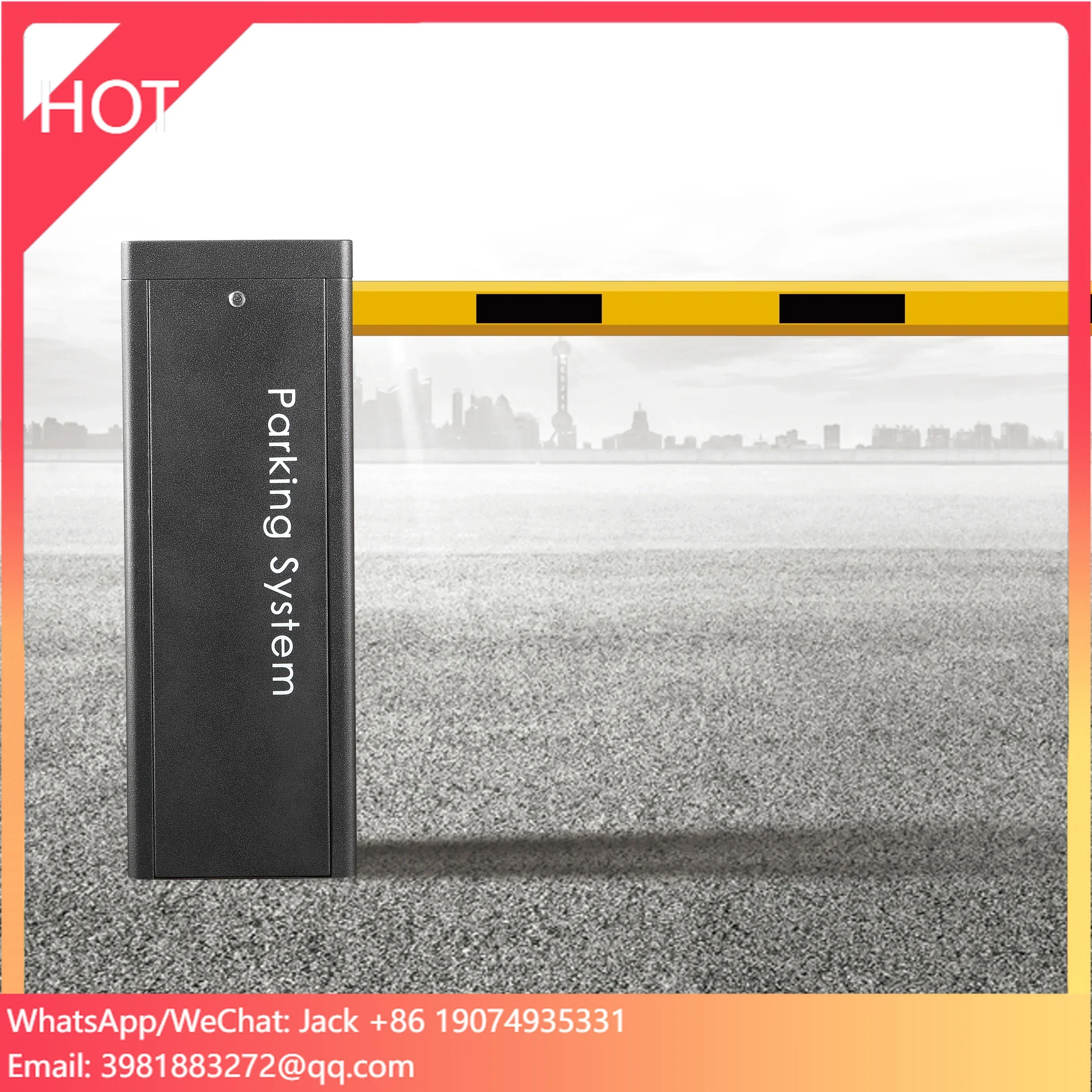 Parking System Boom Barrier Access Control Road Barrier Gate With Ticket Dispenser car parking