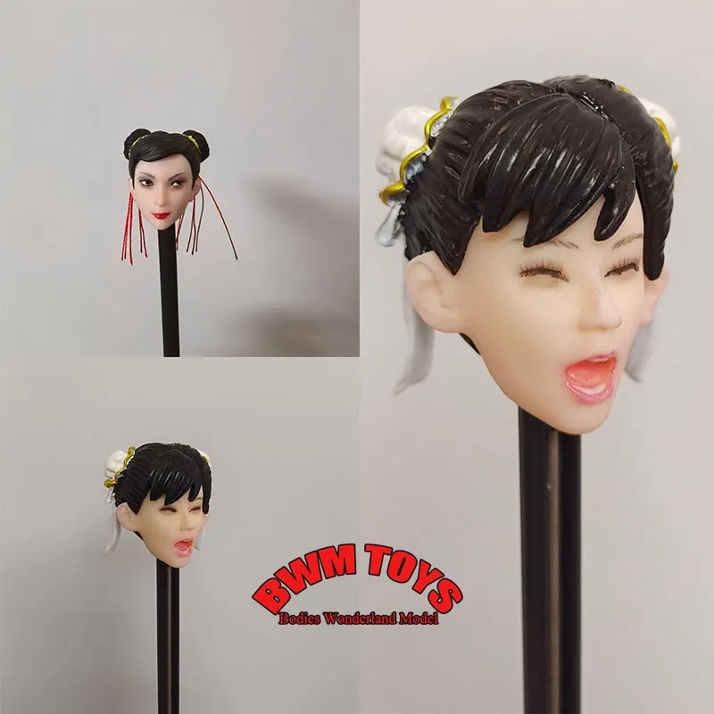 In Stock 1/6 Scale Female Soldier Anime Fighting Chunli Head Carving For 12inch Pale Skin Action Figure Doll
In Stock 1/6 Scale Female Soldier Anime Fighting Chunli Head Carving For 12inch Pale Skin Action Figure Doll