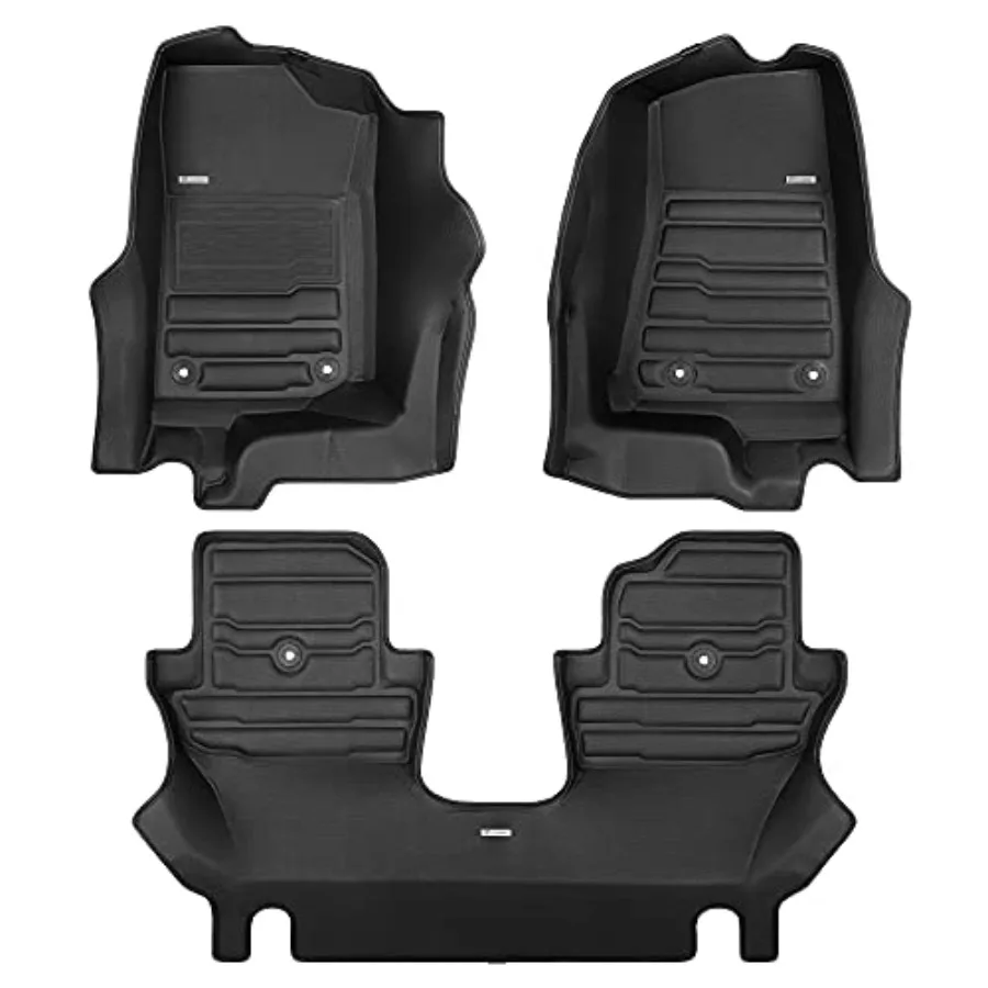 Custom Car Mats for Jeep Wrangler JL 2Dr 2018-2026 - Maximum Coverage All Weather Laser Measured - Black Full Set Includes 1st
Custom Car Mats for Jeep Wrangler JL 2Dr 2018-2026 - Maximum Coverage All Weather Laser Measured - Black Full Set Includes 1st