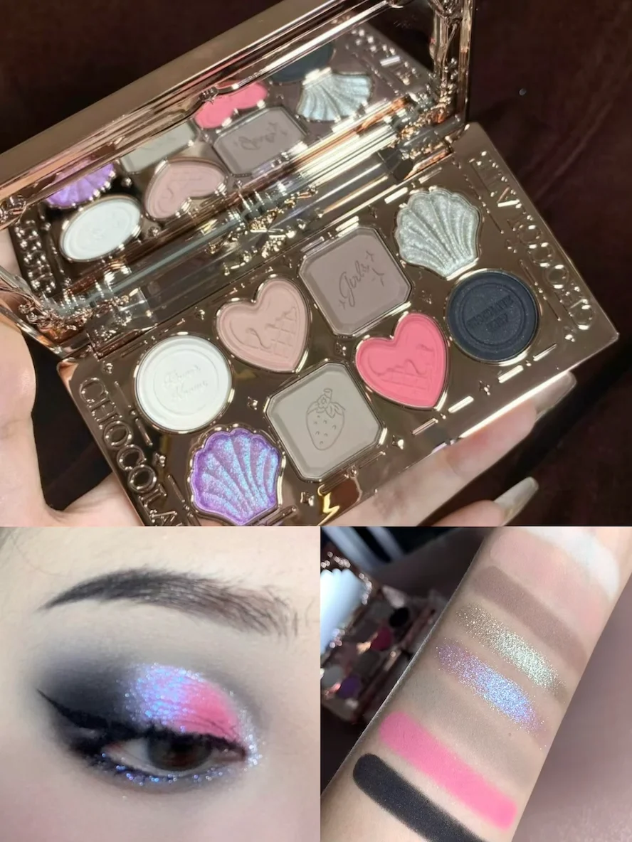 Flower Knows Little Angel Eyeshadow Rococo Moonlight Mermaid Matte Explosive Flash Glitter Pearlescent Comprehensive Plate
Flower Knows Little Angel Eyeshadow Rococo Moonlight Mermaid Matte Explosive Flash Glitter Pearlescent Comprehensive Plate