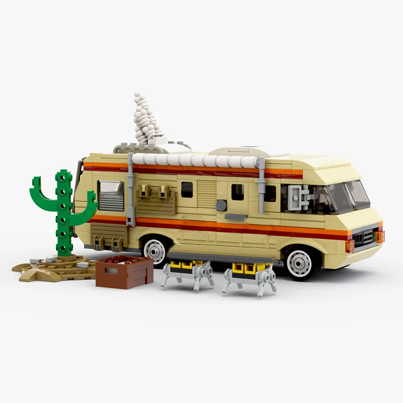 Moc Building Bricks Breaking Bad Caravan Model Technology Gift Urban Truck Model Construstion DIY Assembly Holiday Set Toys
Moc Building Bricks Breaking Bad Caravan Model Technology Gift Urban Truck Model Construstion DIY Assembly Holiday Set Toys