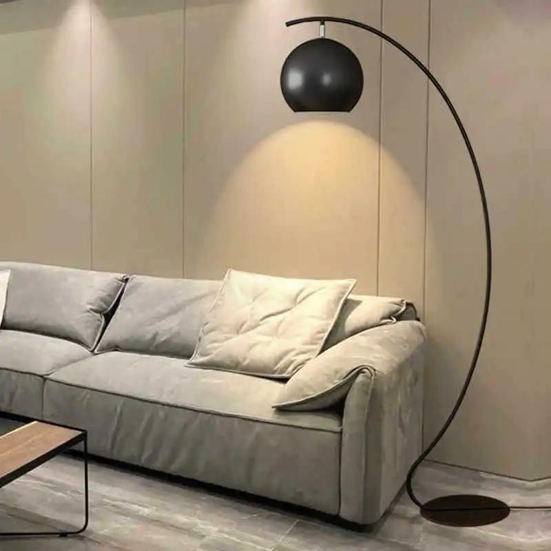 Black minimalist floor lamp Italian explosion Nordic ins warm light room fishing lamp atmosphere
Black minimalist floor lamp Italian explosion Nordic ins warm light room fishing lamp atmosphere