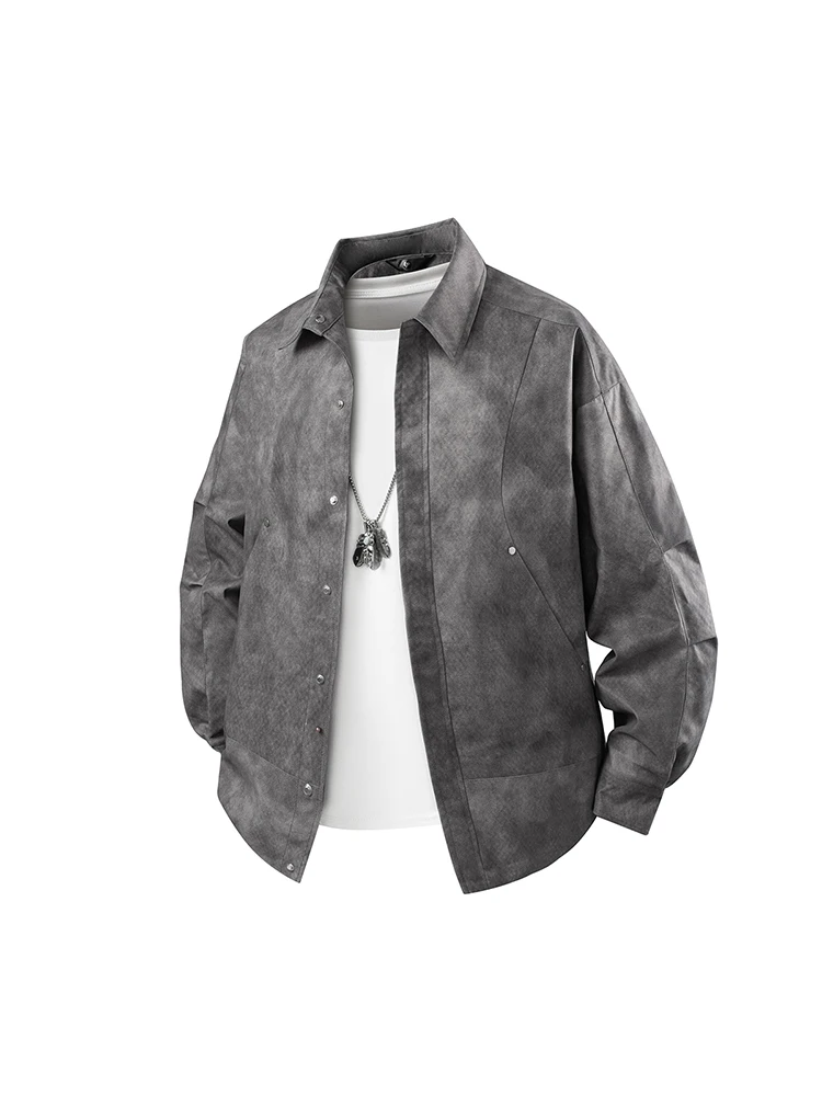 Мужская куртка American Sle Jaet, весенне-осенняя модная рабочая одежда с воротником, молодежное повседневное пальто из полиэфирного волокна с длинными рукавами
Мужская куртка American Sle Jaet, весенне-осенняя модная рабочая одежда с воротником, молодежное повседневное пальто из полиэфирного волокна с длинными рукавами