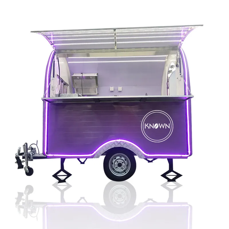 OEM 220cm Street mobile ice cream fast food cart food trailer van for sale
OEM 220cm Street mobile ice cream fast food cart food trailer van for sale