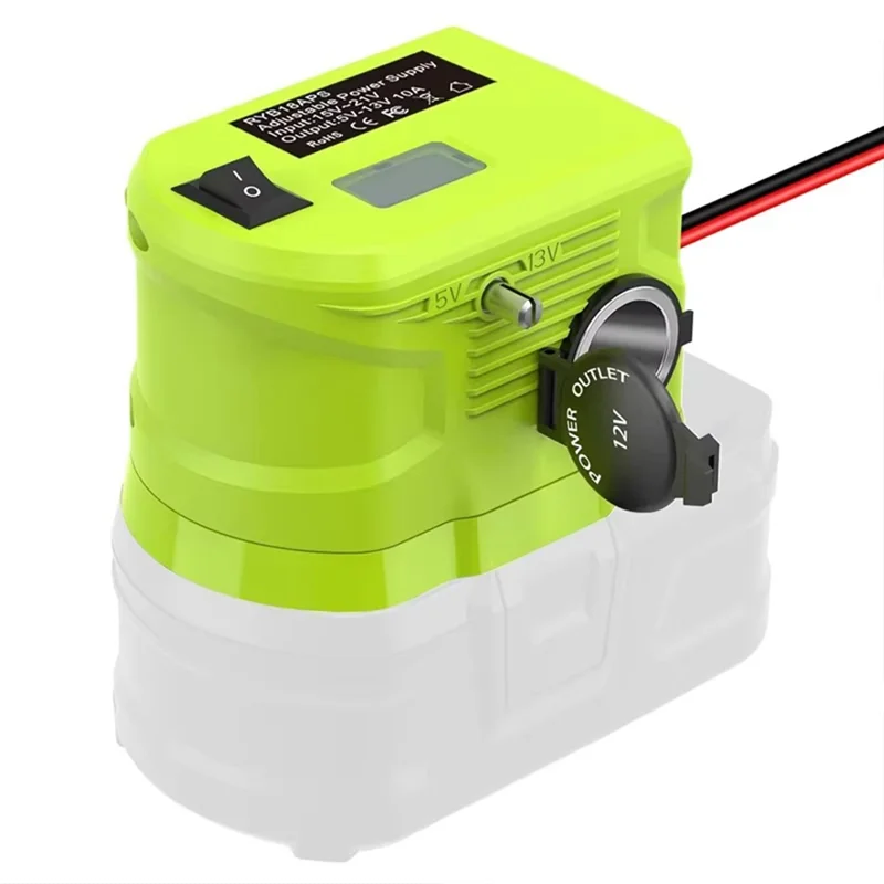 A26F-Battery Adapter For Ryobi Li- For Car Appliances Step Down Converter 18V To 12V Voltage Reducer Transformer
A26F-Battery Adapter For Ryobi Li- For Car Appliances Step Down Converter 18V To 12V Voltage Reducer Transformer
