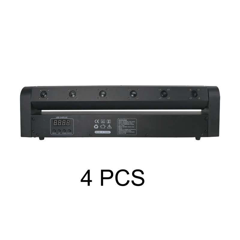 4 PCS SUNART 6 Eyes Laser Bar Stage Effect Lighting for DJ Disco Night Clubs Parties Events Moving Head DMX Control Fixture
4 PCS SUNART 6 Eyes Laser Bar Stage Effect Lighting for DJ Disco Night Clubs Parties Events Moving Head DMX Control Fixture