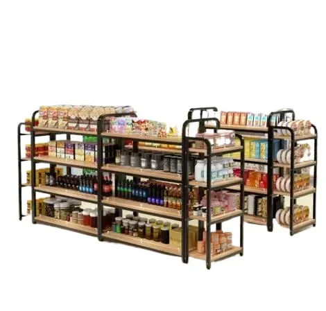 Convenience store shelves snack shelves supermarket display shelves grocery store display cabinets Middle island baby shop middl
Convenience store shelves snack shelves supermarket display shelves grocery store display cabinets Middle island baby shop middl