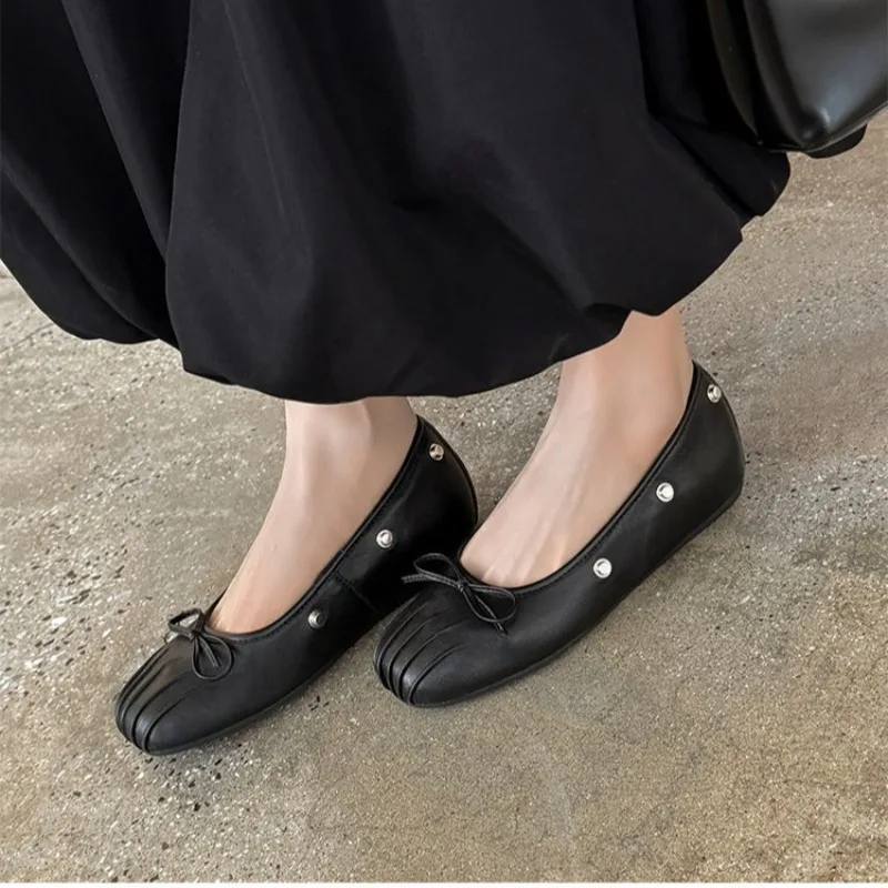 Women's Mary Jane Shoes Fashion Flat Bottom Mid Calf Boots for Woman Exquisite Lolita Casual Shoes Designer Shoes Zapatos Mujer
Women's Mary Jane Shoes Fashion Flat Bottom Mid Calf Boots for Woman Exquisite Lolita Casual Shoes Designer Shoes Zapatos Mujer