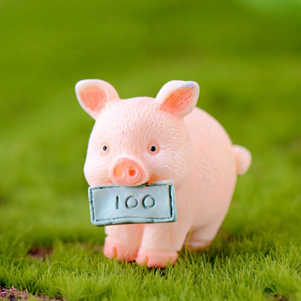 5pcs Resin Ornaments Fatty Pig Crafts Pink Mini Animal Desktop Car Dashboard Figurines Decorative Statue Garden Display
5pcs Resin Ornaments Fatty Pig Crafts Pink Mini Animal Desktop Car Dashboard Figurines Decorative Statue Garden Display