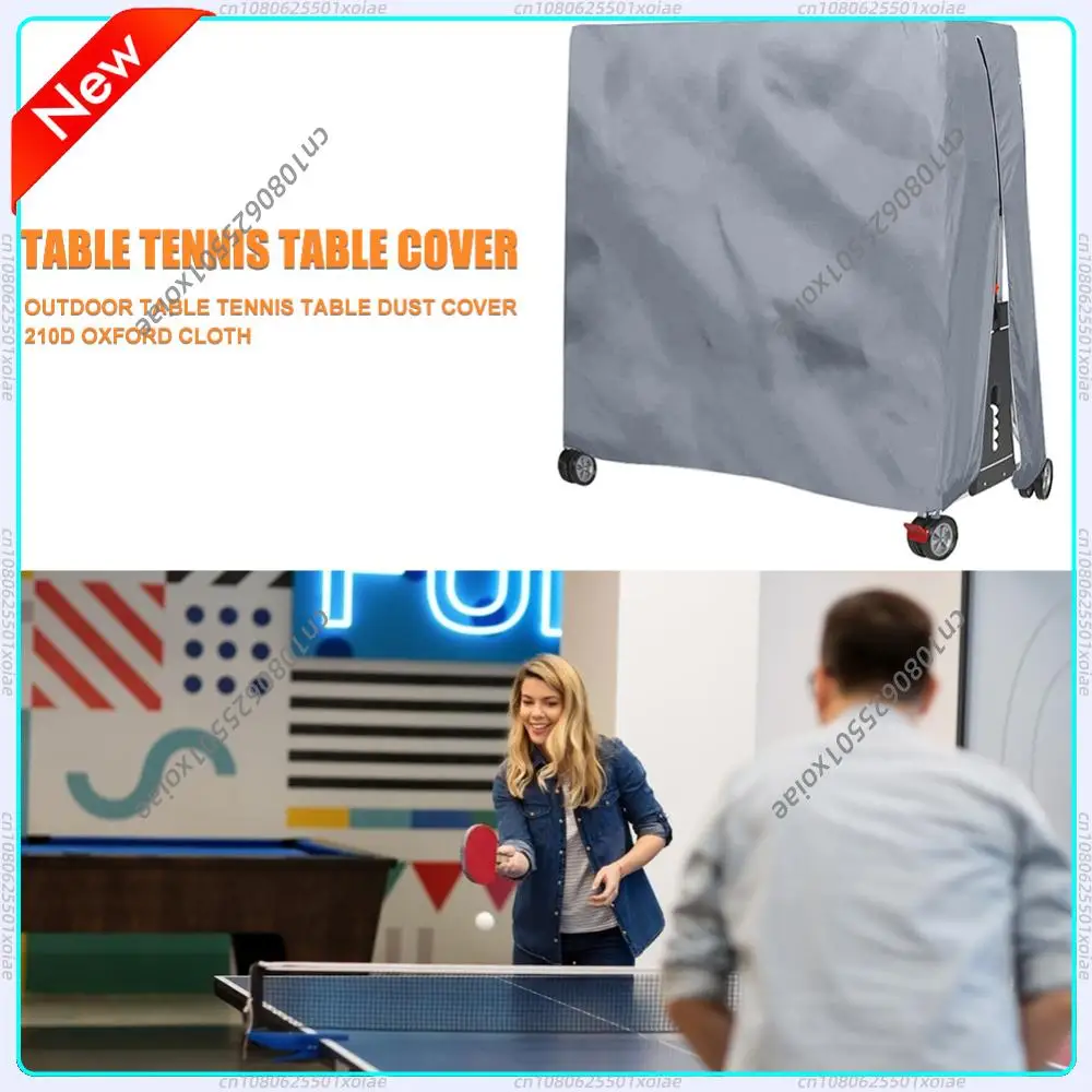 210D Oxford Fabric Ping Pong Table Storage Cover Dustproof Table Tennis Table Protector Cover Zipper for All Weather Protection
210D Oxford Fabric Ping Pong Table Storage Cover Dustproof Table Tennis Table Protector Cover Zipper for All Weather Protection