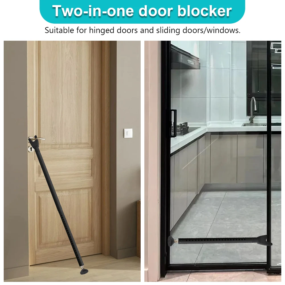 Spring Door Stopper Adjustable Baseboard Door Bumper Stopper Rod for Apartment Home Protection
Spring Door Stopper Adjustable Baseboard Door Bumper Stopper Rod for Apartment Home Protection