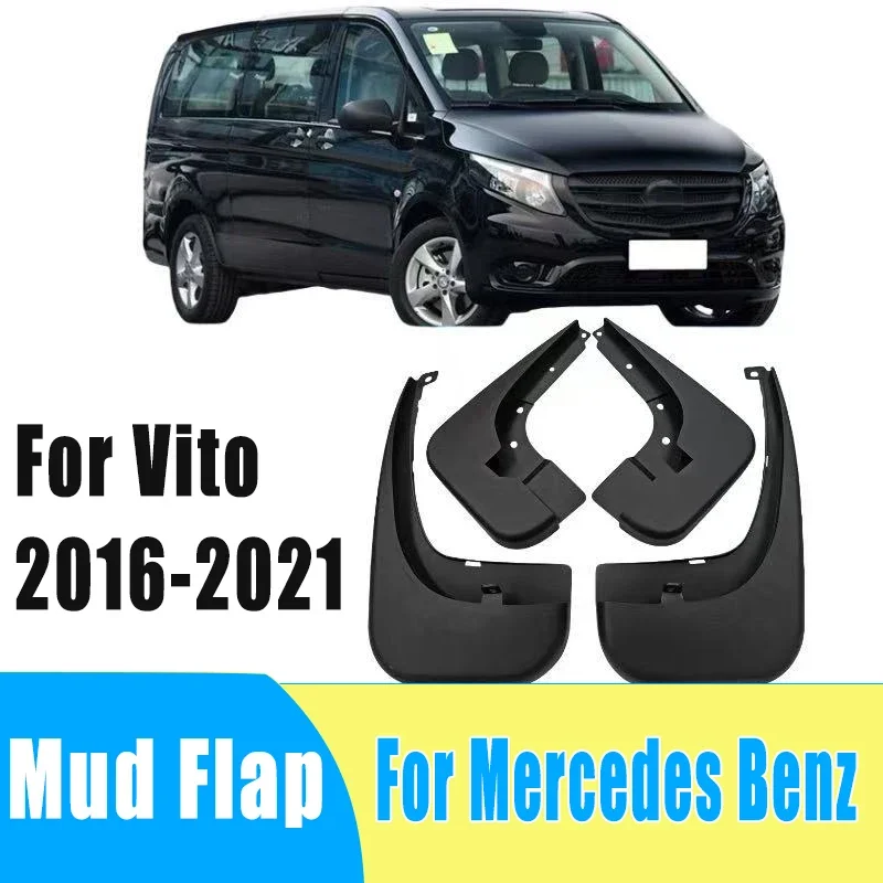 4pcs Auto Tire Mudguard Waterproof Prevent Mud Splashing Car Mud Flap Fender Trim Accessory For Mercedes Benz Vito 2016-2021
4pcs Auto Tire Mudguard Waterproof Prevent Mud Splashing Car Mud Flap Fender Trim Accessory For Mercedes Benz Vito 2016-2021