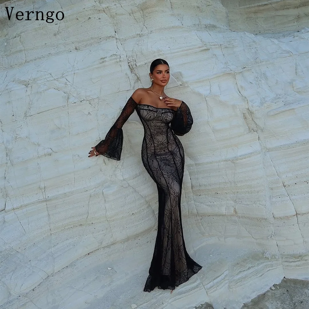 Verngo Lace Evening Dresses Off The Shoulder Mermaid Prom Party Dresses Elegant Formal Occasion Dresses Customized
Verngo Lace Evening Dresses Off The Shoulder Mermaid Prom Party Dresses Elegant Formal Occasion Dresses Customized