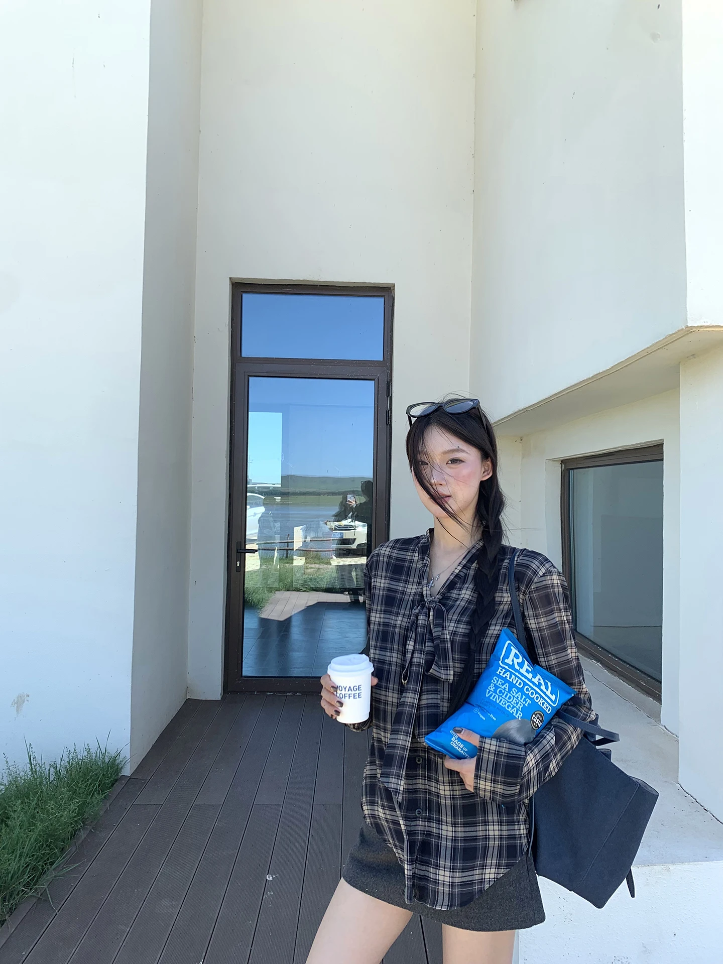 G Sle Women's Plaid irt Long Sve Autumn Top Unique Super Beautiful Straight Cut Commute Sle Polyester Fiber irt
G Sle Women's Plaid irt Long Sve Autumn Top Unique Super Beautiful Straight Cut Commute Sle Polyester Fiber irt