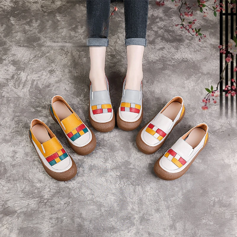 First-layer cowhide ethnic style genuine leather shoes for women soft-soled flat-soled breathable hollow summer mother's shoes
First-layer cowhide ethnic style genuine leather shoes for women soft-soled flat-soled breathable hollow summer mother's shoes