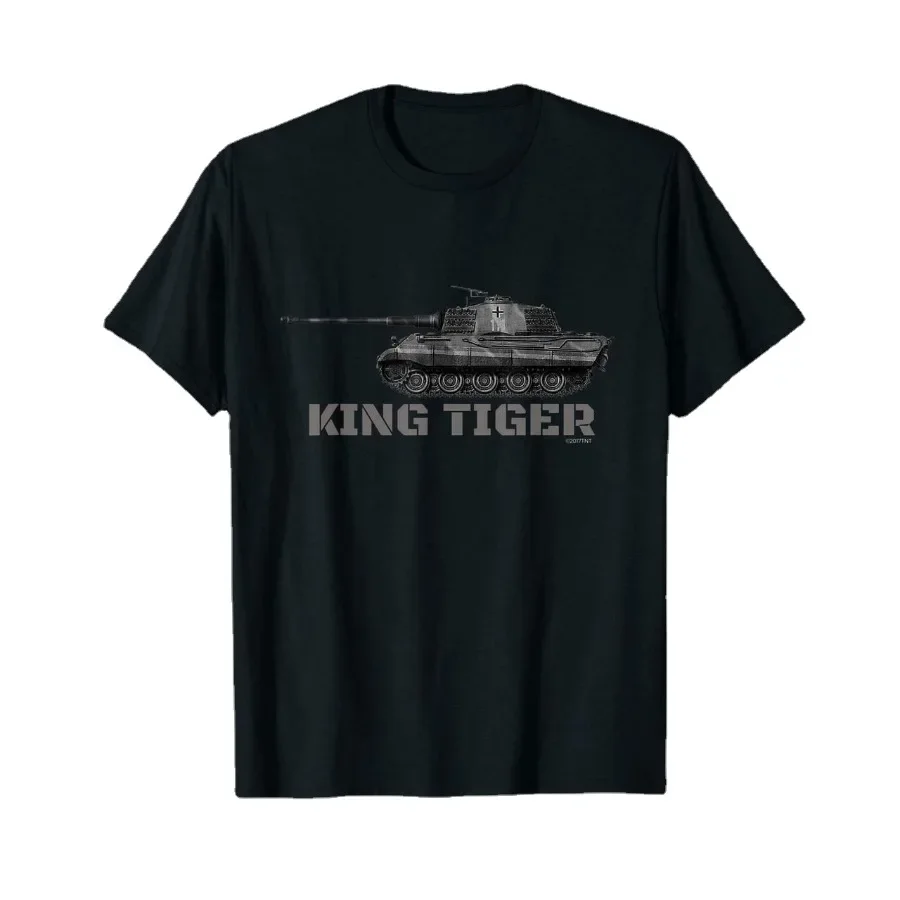 Panzer King Tiger WW2 German Tank Men TShirt Short Casual 100% Cotton Anime Shirt
Panzer King Tiger WW2 German Tank Men TShirt Short Casual 100% Cotton Anime Shirt