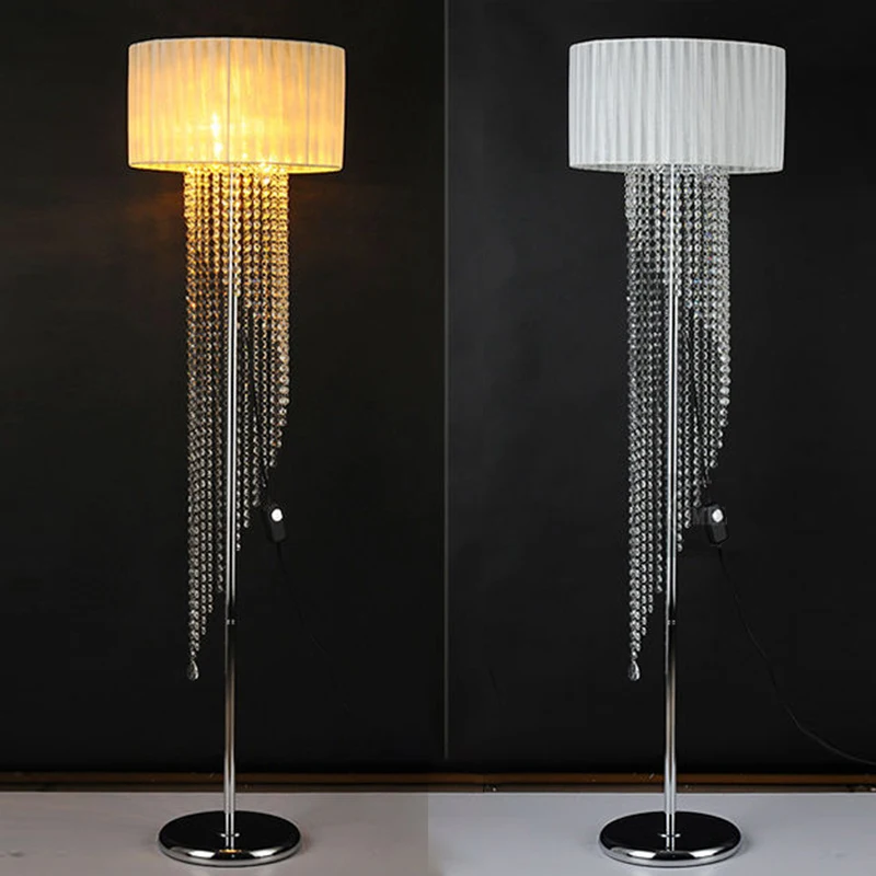 Modern Floor Lamp Romantic Crystal Floor Lamps For Living Room Bedroom Bedside Decor Nordic Home Indoor Lighting Standing Lamp
Modern Floor Lamp Romantic Crystal Floor Lamps For Living Room Bedroom Bedside Decor Nordic Home Indoor Lighting Standing Lamp