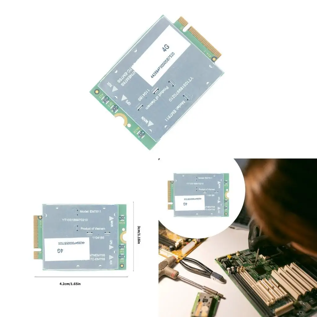 EM7511 4G LTE Module Cat12 Multiple Authentication Support and Ruggeds Industrial
