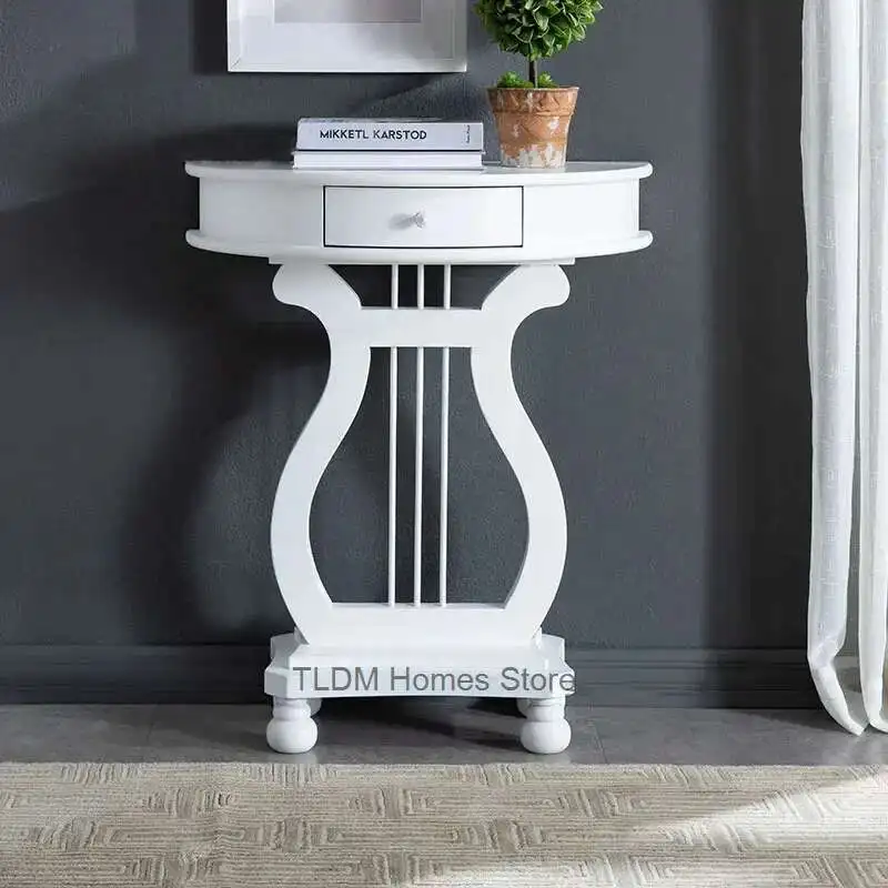 American Solid Wood Console Table for Home Furniture Simple Entrance Door Aisle Storage Rack Entrance Wall Narrow Cabinet M
American Solid Wood Console Table for Home Furniture Simple Entrance Door Aisle Storage Rack Entrance Wall Narrow Cabinet M