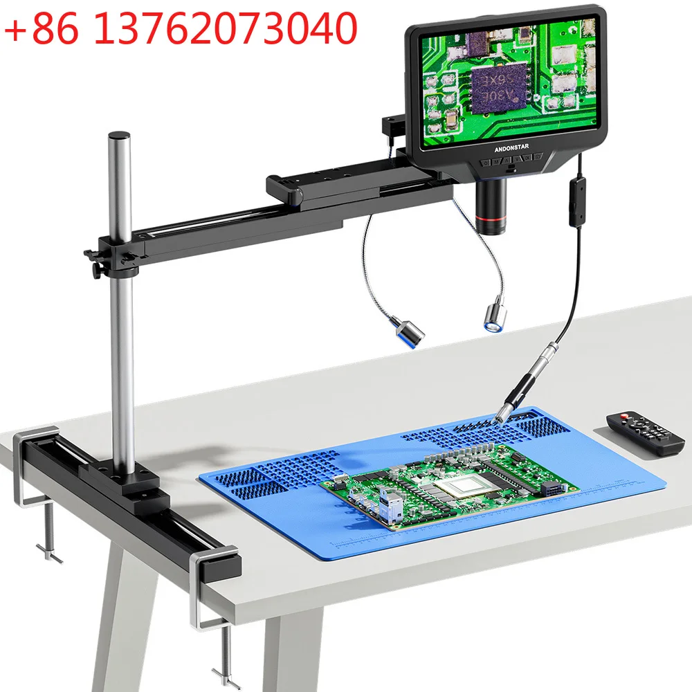 Andonstar AD409-SA 10,1-дюймовый цифровой микроскоп для пайки HDMI с эндоскопом, электронный микроскоп для профессиональной пайки печатных плат
Andonstar AD409-SA 10,1-дюймовый цифровой микроскоп для пайки HDMI с эндоскопом, электронный микроскоп для профессиональной пайки печатных плат