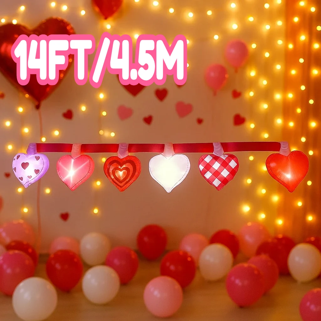 DIY 14 футов/4,5 м надувной декор ко Дню святого Валентина со светодиодной гирляндой Love, уличный двор, украшение для праздника, вечеринки, подарок для праздника
DIY 14 футов/4,5 м надувной декор ко Дню святого Валентина со светодиодной гирляндой Love, уличный двор, украшение для праздника, вечеринки, подарок для праздника