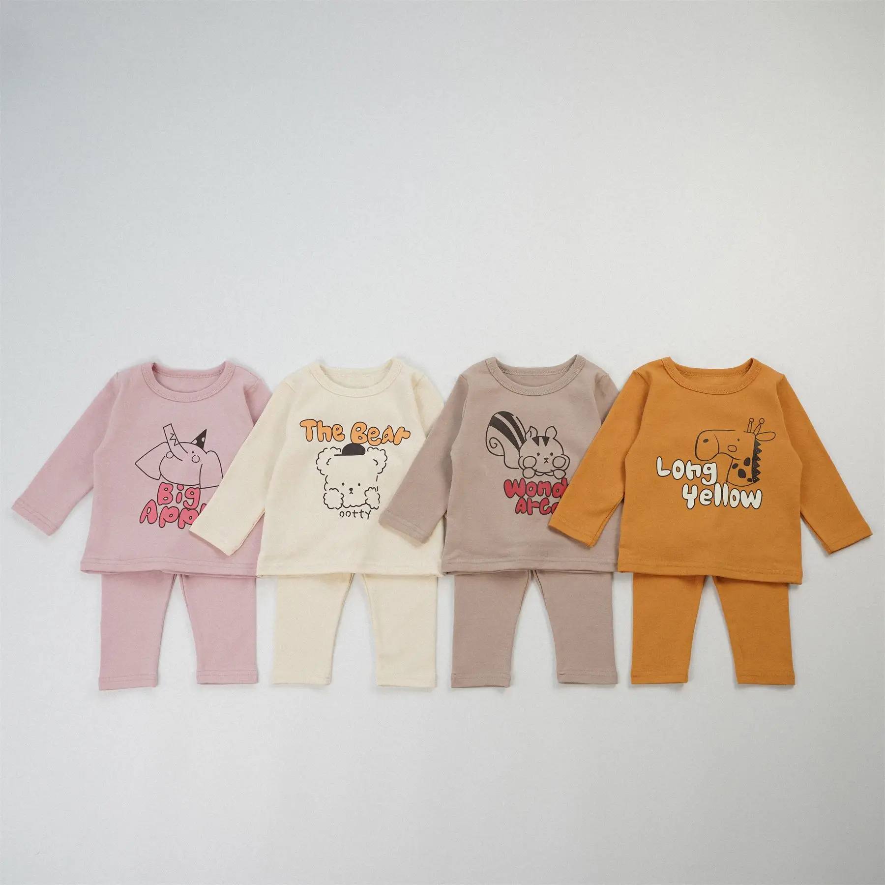 Autumn New Baby Home Clothing Set Infant Boys Cartoon Print Tops + High Waisted Pants 2pcs Suit Toddler Girl Home Wear Outfits
Autumn New Baby Home Clothing Set Infant Boys Cartoon Print Tops + High Waisted Pants 2pcs Suit Toddler Girl Home Wear Outfits