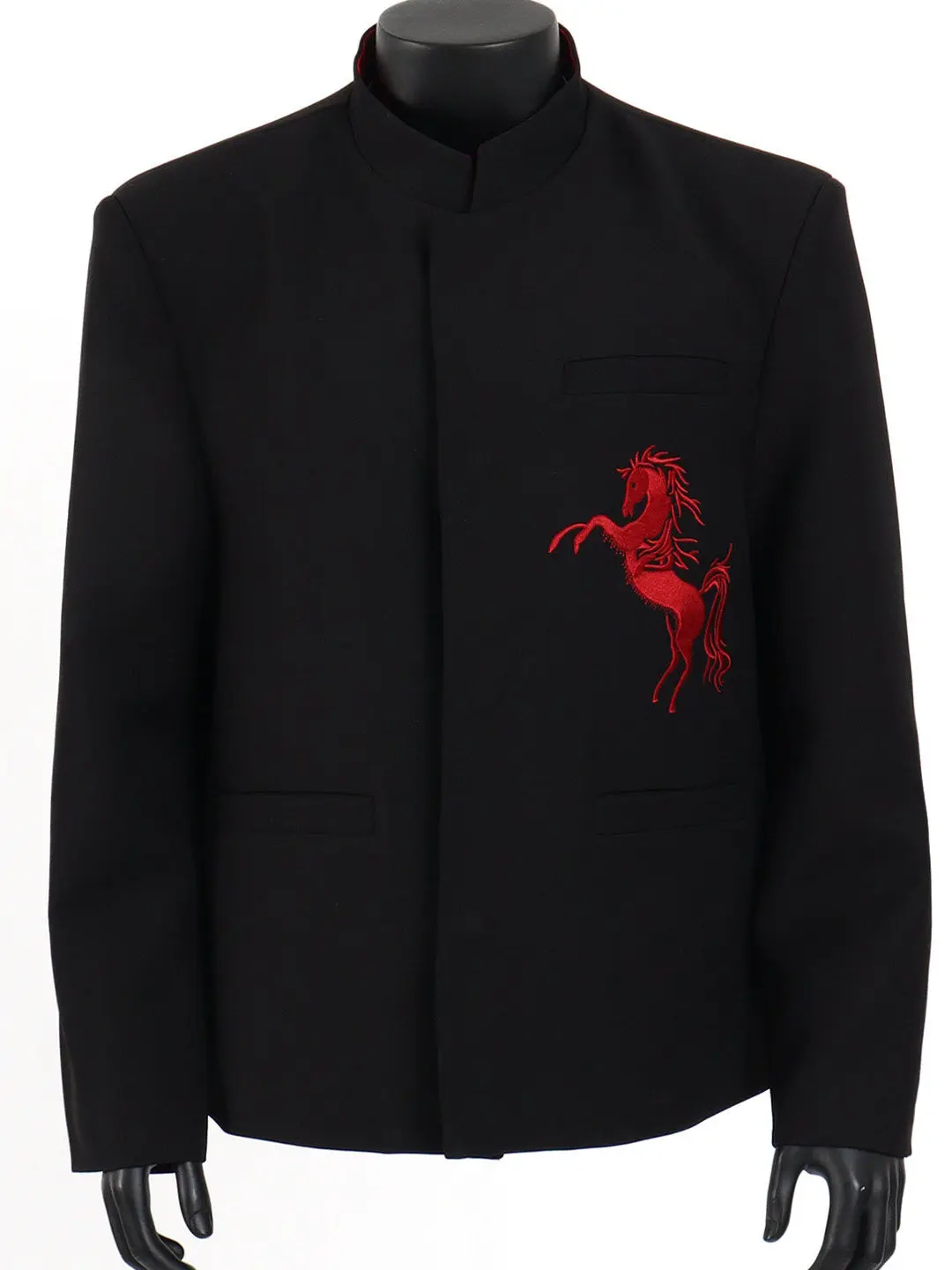 New Chinese Style Black Embroidered Casual Men's Suit Jacket Autumn Spring Design High End Feel Limited Edition Year
New Chinese Style Black Embroidered Casual Men's Suit Jacket Autumn Spring Design High End Feel Limited Edition Year