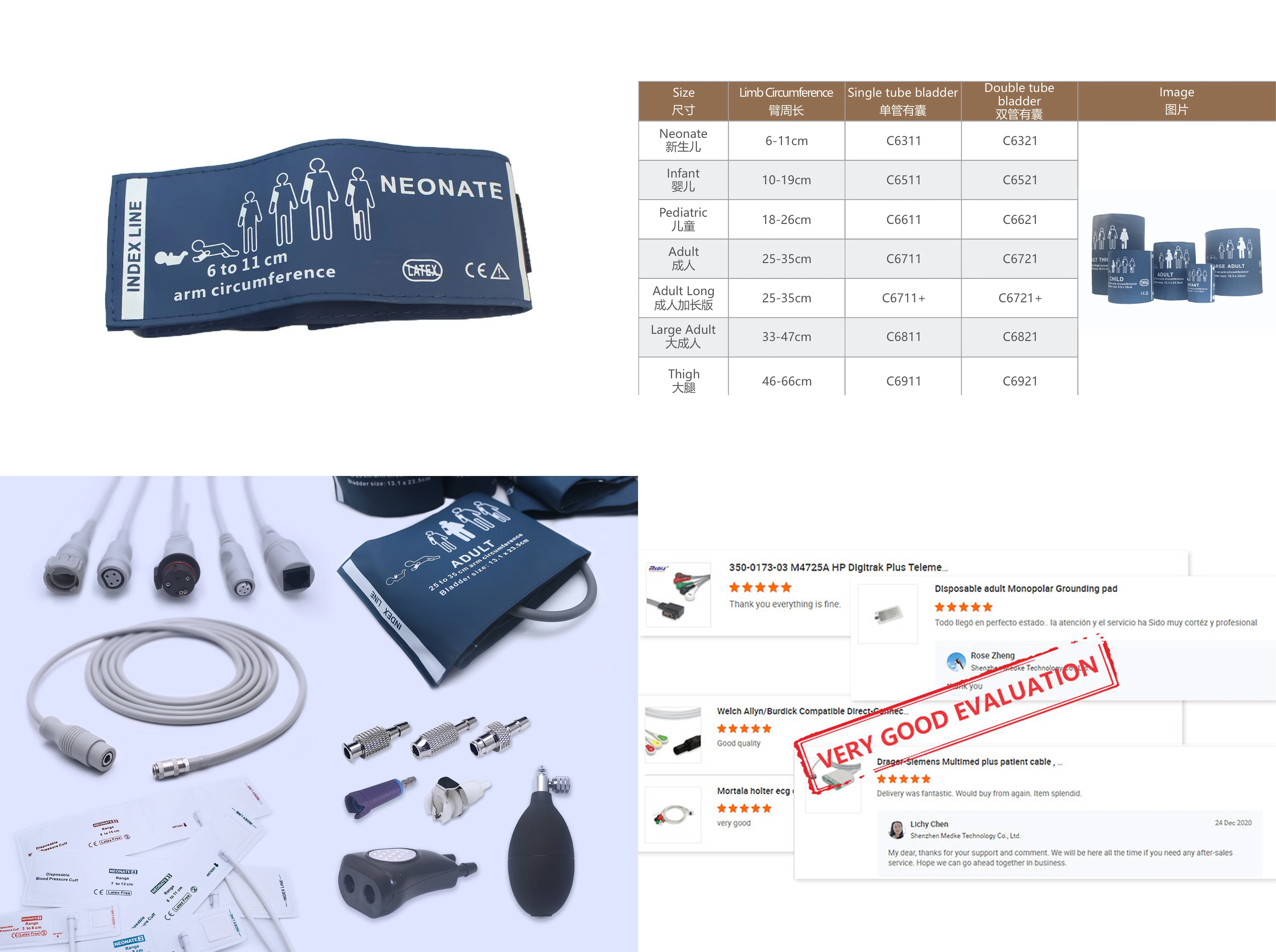 Wholesale Reusable NIBP Cuff Single Tube with Bladder 6-11cm Newborn Bloods Pressure Cuff
Wholesale Reusable NIBP Cuff Single Tube with Bladder 6-11cm Newborn Bloods Pressure Cuff
