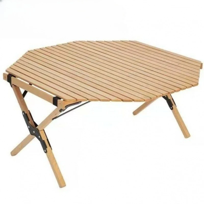 Pine star anise egg roll table, outdoor folding table and chair set
Pine star anise egg roll table, outdoor folding table and chair set