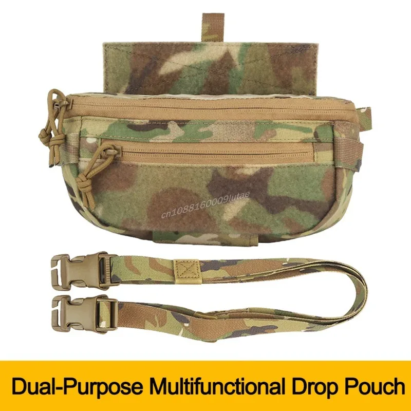 Tactical Drop Pouch Hanger Bag Compact Abdominal Dangler Pack Shoulder Bag Hunting Vest Airsoft Plate Carrier Molle Accessories
Tactical Drop Pouch Hanger Bag Compact Abdominal Dangler Pack Shoulder Bag Hunting Vest Airsoft Plate Carrier Molle Accessories