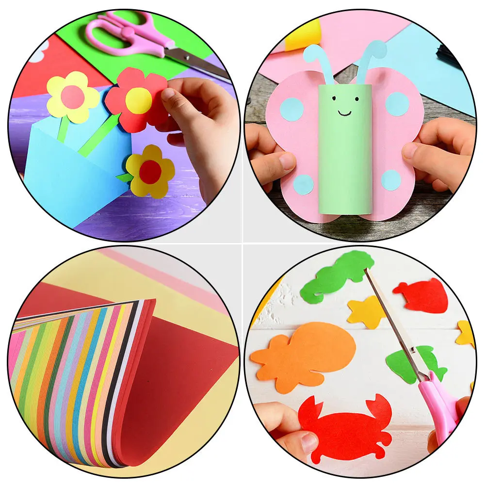 200 Sheets Colorful DIY Folding Paper Dual-Sided Craft Paper for School Kindergarten Origami Art Development
200 Sheets Colorful DIY Folding Paper Dual-Sided Craft Paper for School Kindergarten Origami Art Development