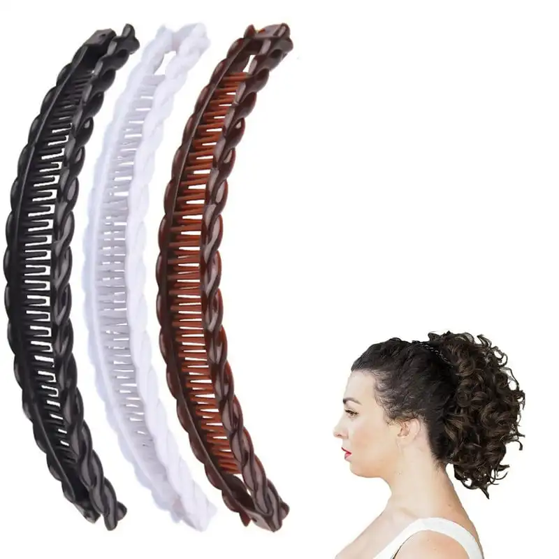 Hair Clips, NEWCE 3 Pack Vintage Clincher Combs Tool for Women,Vintage Large Bananas Hair Clip for Thick Fine Hair Banana Combs
Hair Clips, NEWCE 3 Pack Vintage Clincher Combs Tool for Women,Vintage Large Bananas Hair Clip for Thick Fine Hair Banana Combs