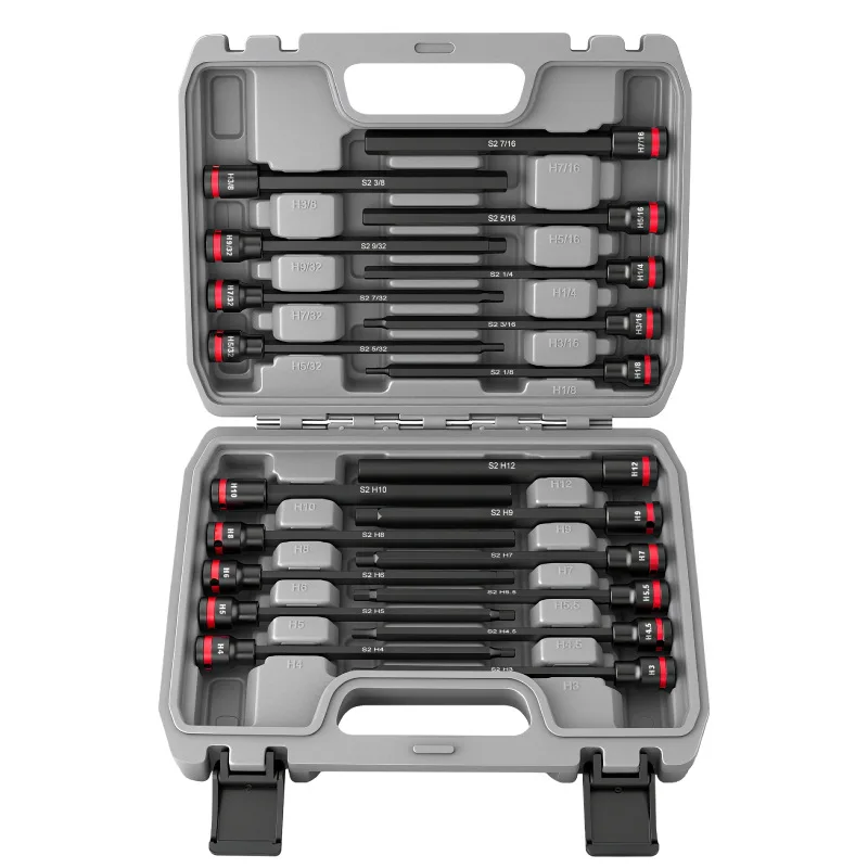 3/8 Impact Socket Set Wrench Socket Hex Set S2 Bits & CR-V Hand Tools Torx Bit
3/8 Impact Socket Set Wrench Socket Hex Set S2 Bits & CR-V Hand Tools Torx Bit