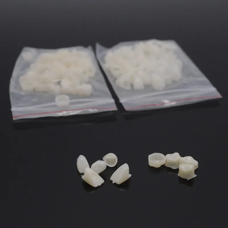 Dental Lab Materials Mixed Temporary Crown Cuspid&Molar Teeth (about 100pcs/2bags)
Dental Lab Materials Mixed Temporary Crown Cuspid&Molar Teeth (about 100pcs/2bags)