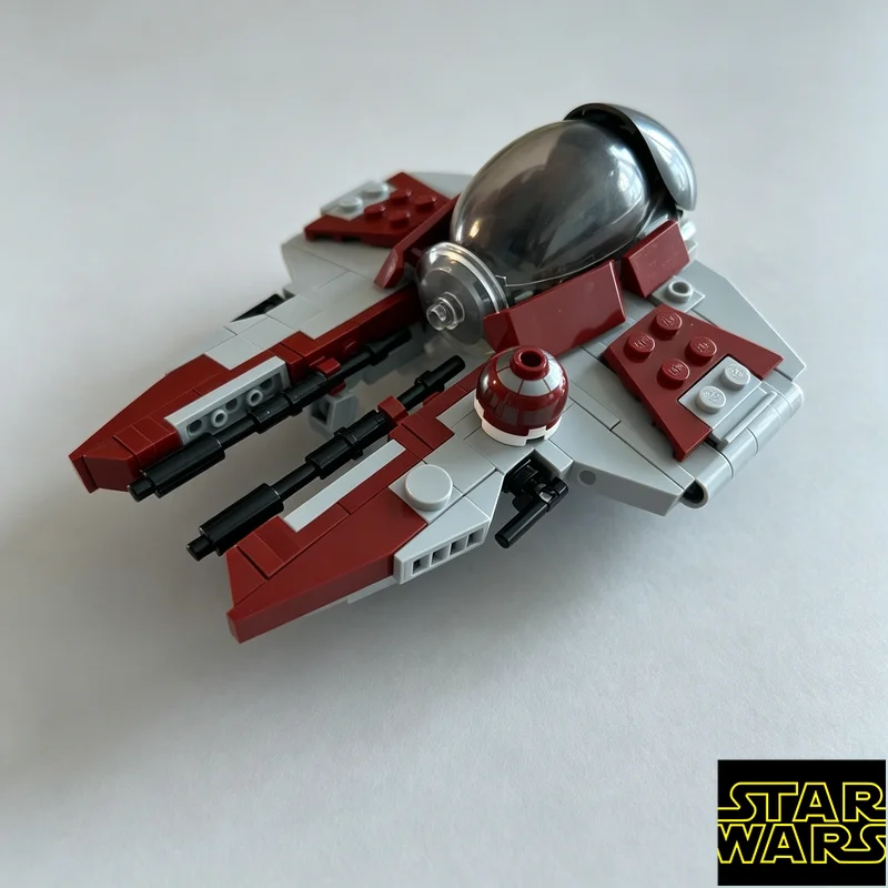 210pcs MOC Obi-Wan's Interceptor Star Wars Spaceship Children Toys Birthday Gifts Desktop Decoration Creative Splicing Blocks
210pcs MOC Obi-Wan's Interceptor Star Wars Spaceship Children Toys Birthday Gifts Desktop Decoration Creative Splicing Blocks