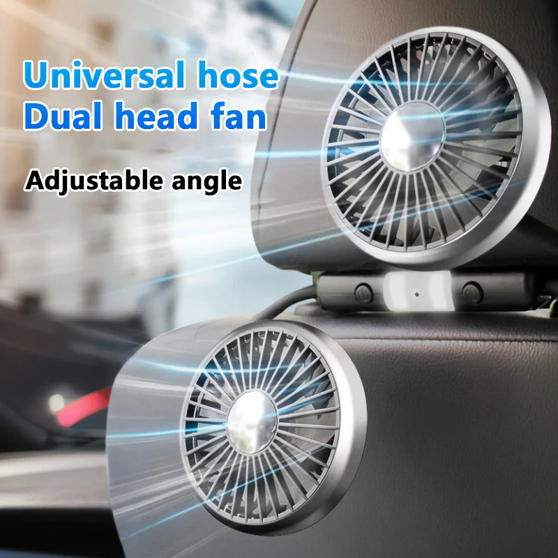 Автомобильный USB-вентилятор с двойной головкой, охлаждающий воздушный вентилятор, независимый переключатель, 3-скоростной регулируемый на 360 градусов автоматические вентиляторы для автомобильных аксессуаров
Автомобильный USB-вентилятор с двойной головкой, охлаждающий воздушный вентилятор, независимый переключатель, 3-скоростной регулируемый на 360 градусов автоматические вентиляторы для автомобильных аксессуаров
