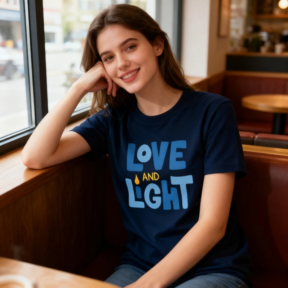 Любовь и свет Ханука Рубашка Менора Рождественская футболка Ханука Фестиваль огней Футболка Еврейский праздник Мужчины Женщины Футболки
Любовь и свет Ханука Рубашка Менора Рождественская футболка Ханука Фестиваль огней Футболка Еврейский праздник Мужчины Женщины Футболки