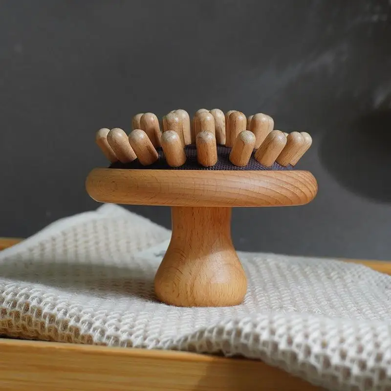 Whole body scraping comfortable massage comb beech wood round comb teeth massage brush scalp meridian meridian whole body
Whole body scraping comfortable massage comb beech wood round comb teeth massage brush scalp meridian meridian whole body