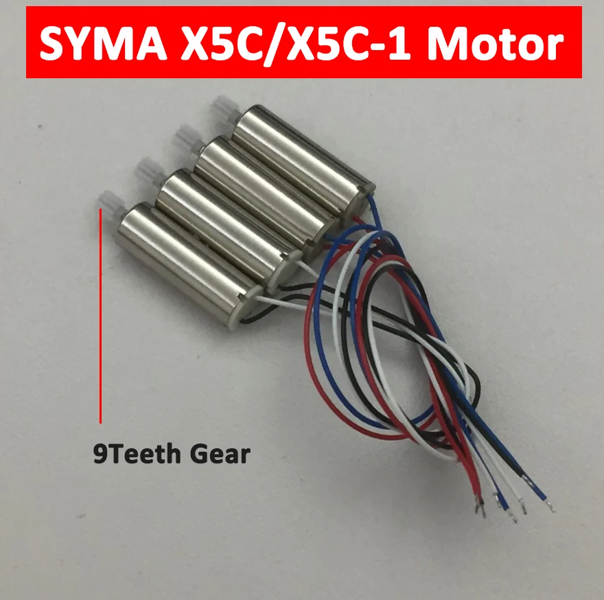 4PCS Motor Set for SYMA X5/X5C/X5C-1/M68 RC Drone Quadcopter A B Motor Engine Replacement Accessory
4PCS Motor Set for SYMA X5/X5C/X5C-1/M68 RC Drone Quadcopter A B Motor Engine Replacement Accessory