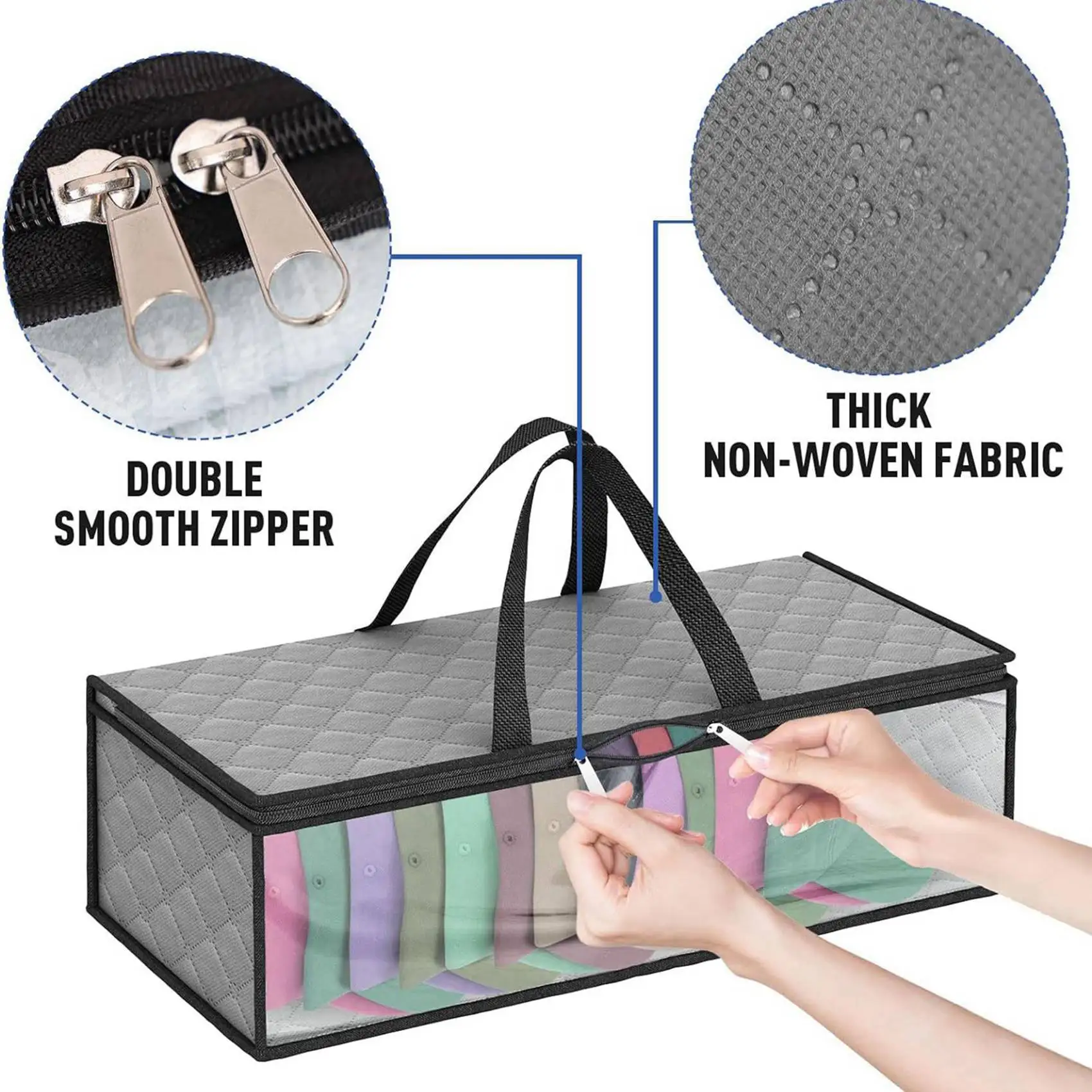 LICE-8 Pack Hat Storage Bag For Baseball, Caps Hat Organizer Case Hat Holder Rack With 2 Carry Handles For Closet Moisture
LICE-8 Pack Hat Storage Bag For Baseball, Caps Hat Organizer Case Hat Holder Rack With 2 Carry Handles For Closet Moisture
