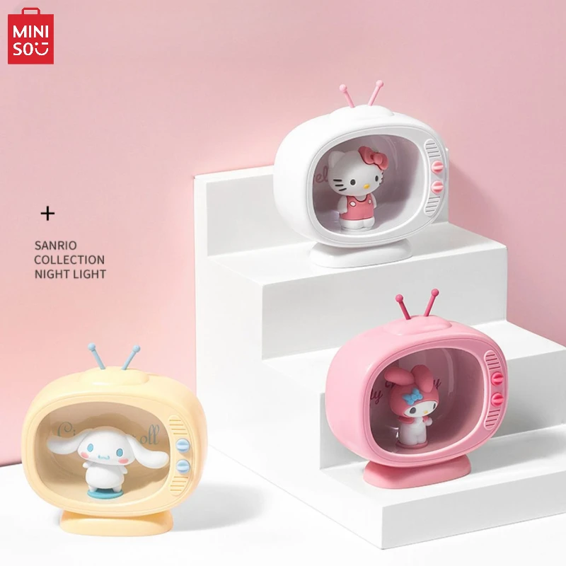 MINISO Sanrio форма TV Night светильник аниме Hello Kitty Cinnamoroll декоративная модель атмосфера детская игрушка подарок на день рождения
MINISO Sanrio форма TV Night светильник аниме Hello Kitty Cinnamoroll декоративная модель атмосфера детская игрушка подарок на день рождения