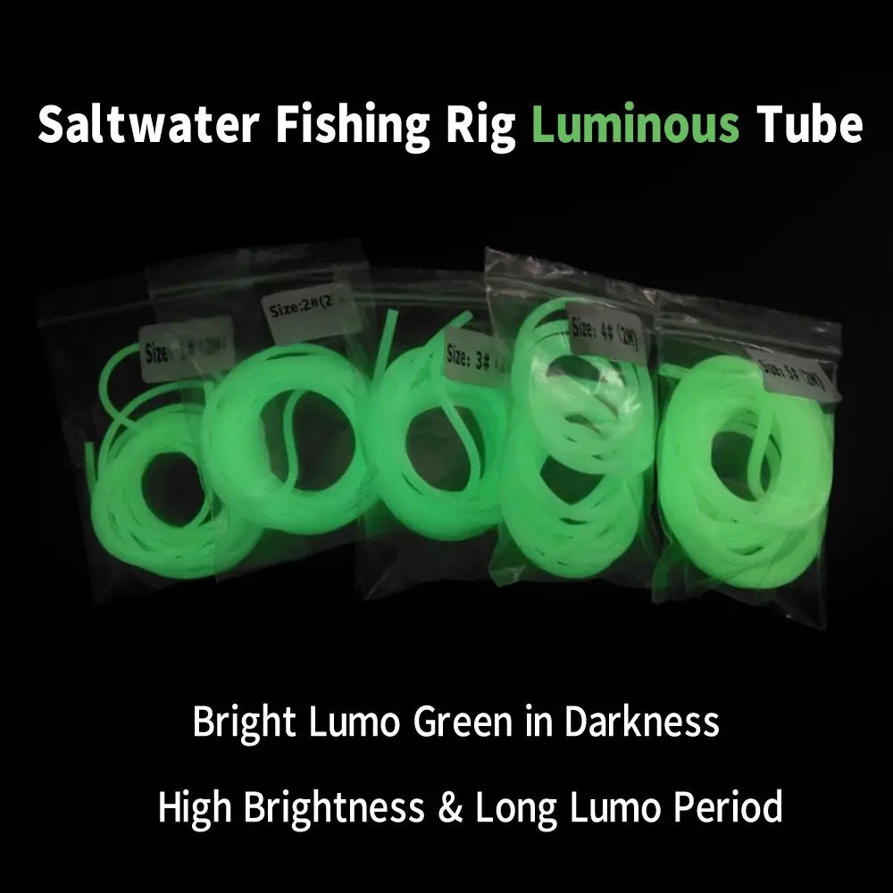 Soft 2m/bag Silicone Light Tackle Fishing Luminous Tube Rig Protection Tubes Glow Pipe Fishing Sleeves
Soft 2m/bag Silicone Light Tackle Fishing Luminous Tube Rig Protection Tubes Glow Pipe Fishing Sleeves