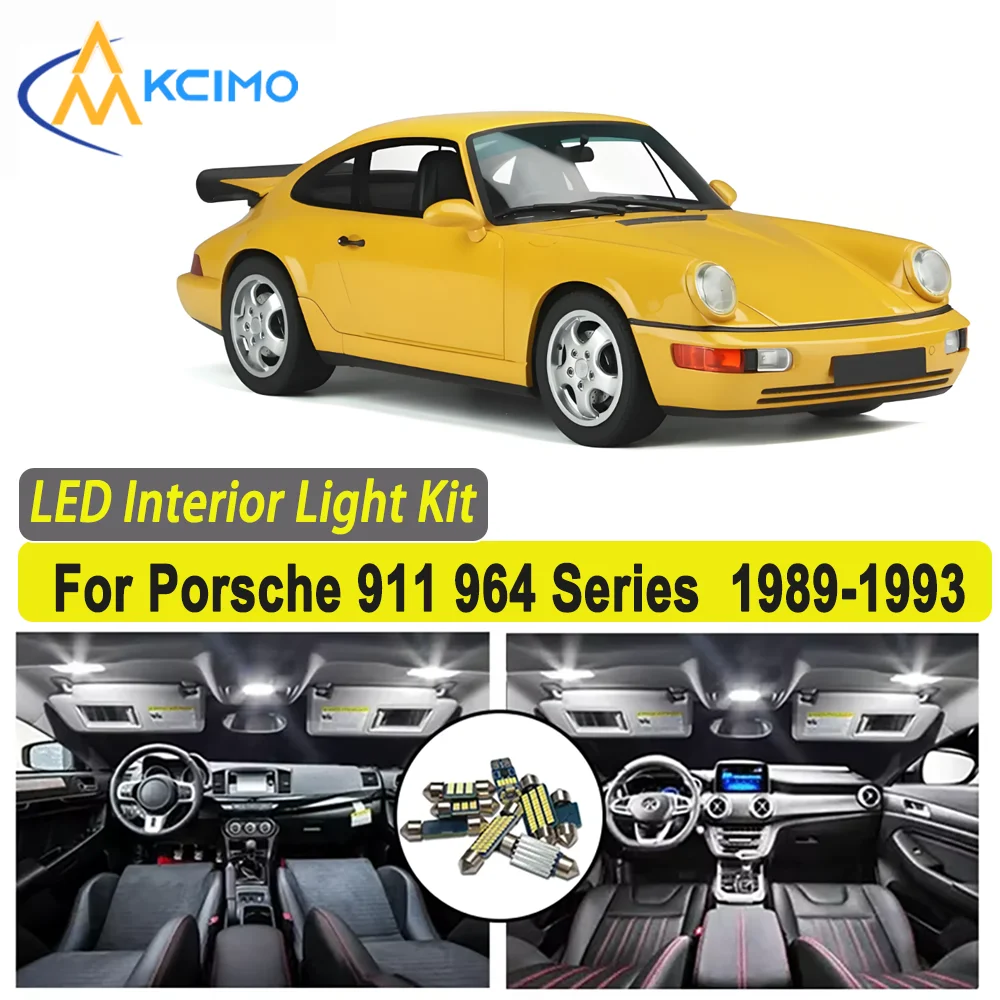 Kcimo LED For Porsche 911 964 Series (1989-1993) Premium Bright LED Interior Dome Map Trunk Light Kit Car Led Lamps New Car LED
Kcimo LED For Porsche 911 964 Series (1989-1993) Premium Bright LED Interior Dome Map Trunk Light Kit Car Led Lamps New Car LED
